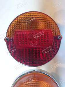 Pair of rear lights - SIMCA 900 / Simc'4 / 1000 / 1005 / 1006 / 1118 /Abarth 1150 - 607- thumb-2