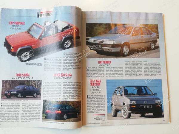 L'Automobile Magazine - März 1990 - MERCEDES BENZ SL (R129) - #525- 5