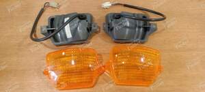 Front turn signals - AUDI 80 / 4000 / 5+5 (B2) - VW 855953049 - VW 855953050- thumb-1
