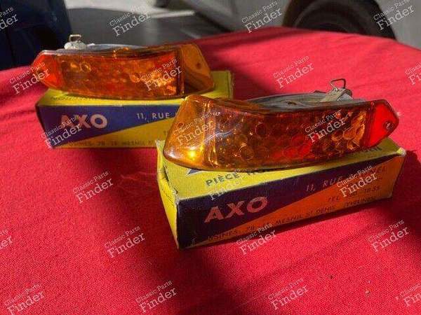 Pair of original new orange AXO DS 19 or 21 turn signals 1956 to 1967 - CITROËN DS / ID - 2