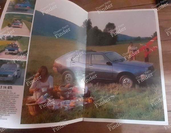 Advertising booklet for Renault 14 phase 1 - RENAULT 14 (R14) - 18.108.14- 2