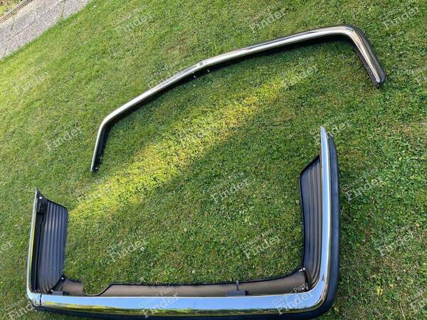 Chromstoßstangen (vorne und hinten) im frühen Euro-Design - MERCEDES BENZ SL (R107) - 3