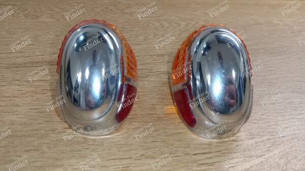 Paire de boîtiers pour feux de position latéraux et clignotants - MERCEDES BENZ W110 - K23239- 4