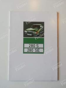 6-cylinder versions sales brochure - MERCEDES BENZ S (W116)