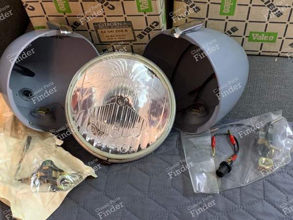 Painted metal casings - CITROËN 2CV - AZ241508A / 498401350- 0