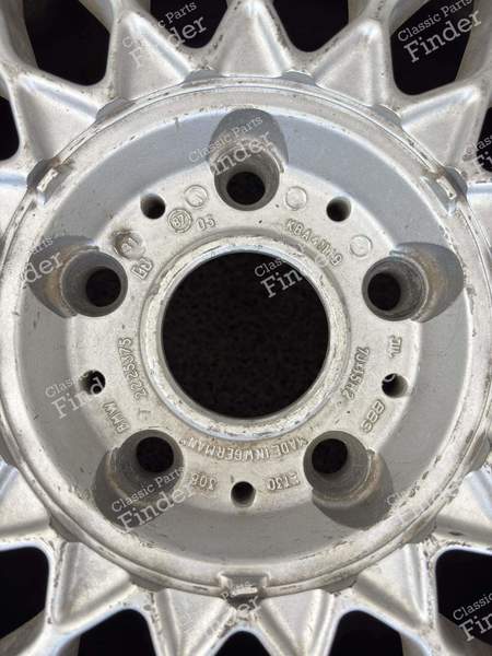 SET OF 4 BBS RIMS - BMW 3 (E30) - 36112225375- 3