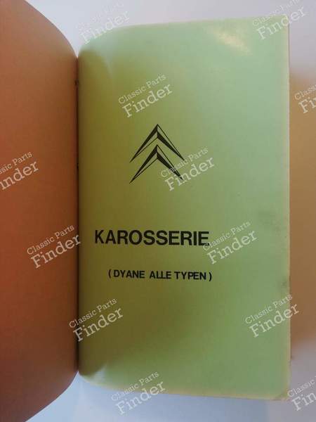 Werkstatt-Handbuch - CITROËN Dyane / Acadiane - 541- 4