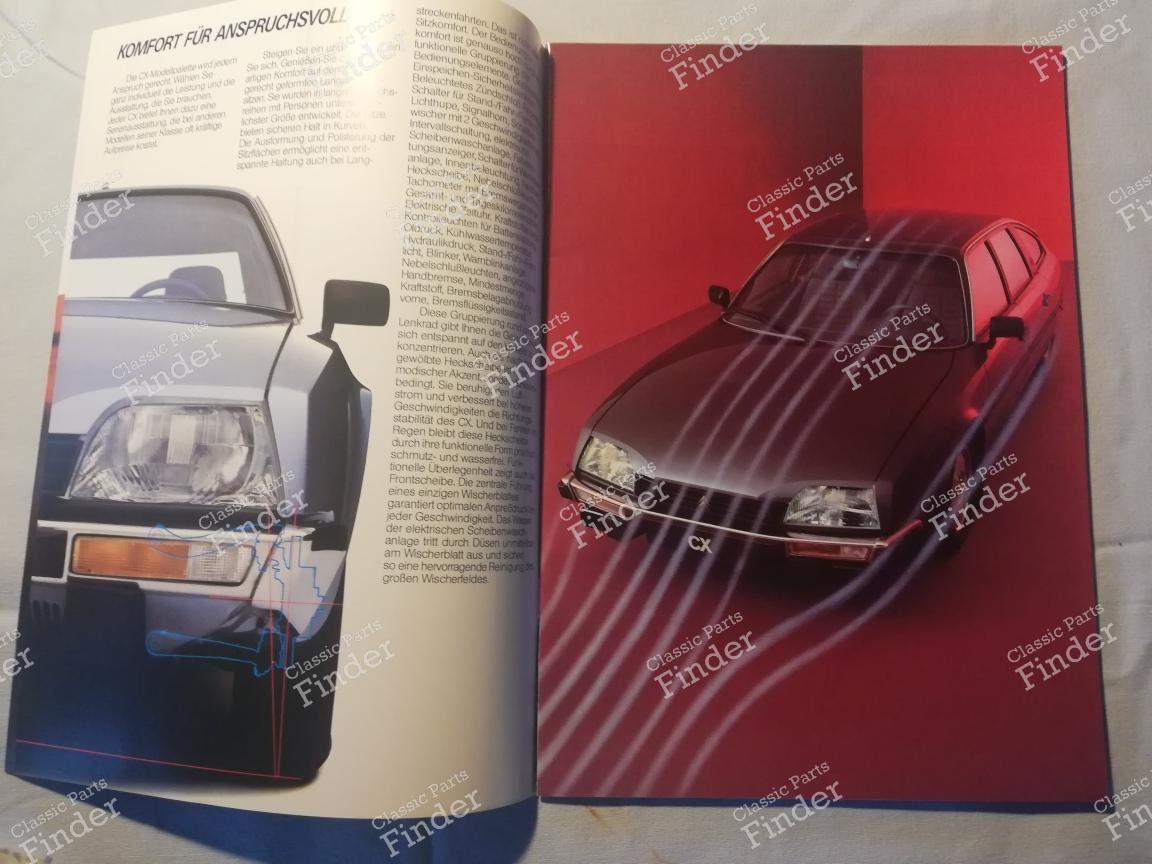 Leaflet Citroën CX - CITROËN CX