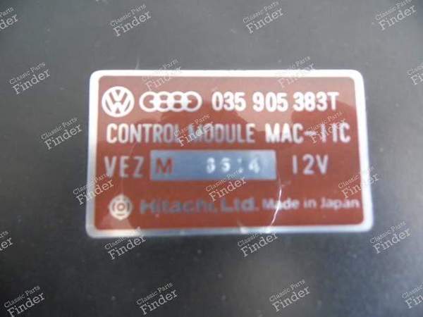 CENTRAL ENGINE CONTROL UNIT 035905383T AUDI 2,2 TURBO - AUDI 100 / 200 / 5000 (C3) - 035905383T- 4