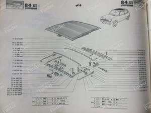 P.R. 962 - Spare parts catalog - RENAULT 5 / 7 (R5 / Siete) - PR962 / 7701437380- thumb-4