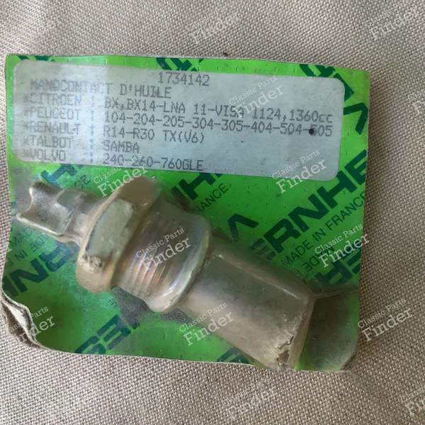 Oil pressure switch Citroen-Peugeot-Talbot-Renault-Volvo - CITROËN BX - 1734142