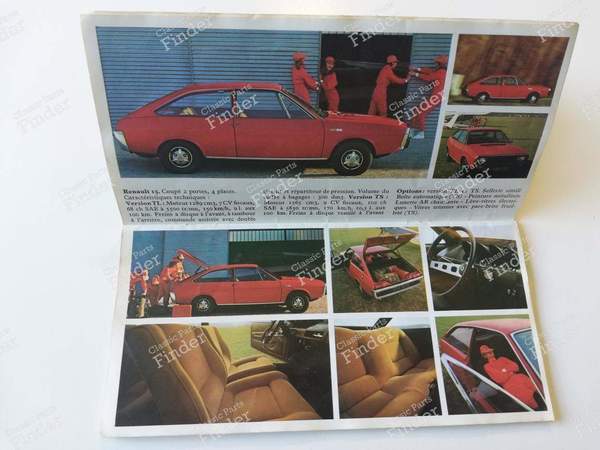 Brochure publicitaire gamme Renault 1973 - ALPINE A110 - 314460303- 4
