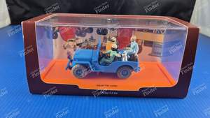 Jeep from the album 'Objectif Lune' (Tintin) - JEEP Willys (MB/MC) / CJ (-2/-2A/-3A/-3B) - 2528009- thumb-1
