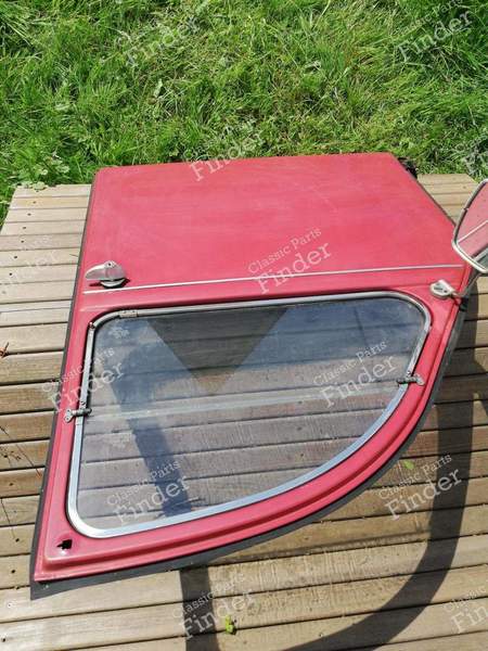 Set of four red doors - CITROËN 2CV - 1