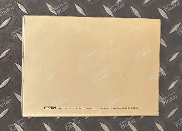 Owner's Manual - FERRARI Mondial - 1