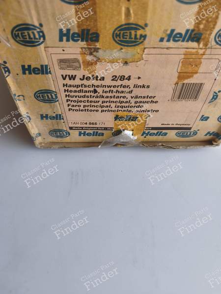 Scheinwerferoptik links für Jetta - VOLKSWAGEN (VW) Golf II / Jetta - 1AH004565-171 (L) / 1AH 004 565-181 (R)- 2