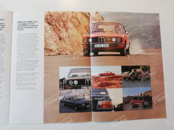 Brochure commerciale Serie 5 - BMW 5 (E12) - 511030013- 3