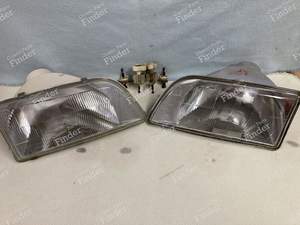 Left and right headlight optics - CITROËN AX