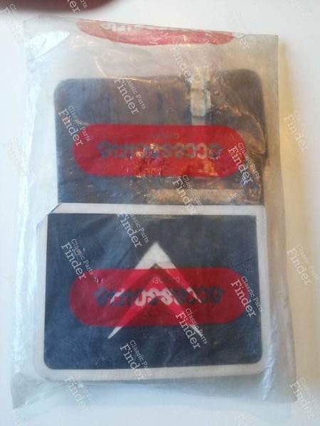 Satz von zwei hinteren Schmutzfängern - CITROËN GS / GSA - 0