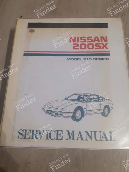 200sx s13 workshop manual binder - NISSAN SX - SMOFS13SG0- 0