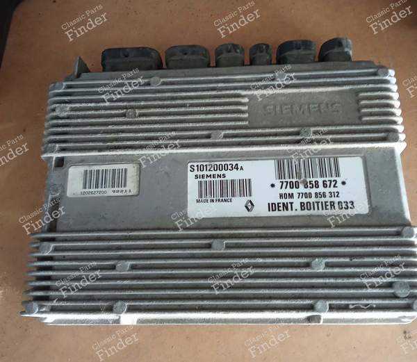 Safrane V6 ECU - RENAULT Safrane - 7700858672 / S101200034A- 0