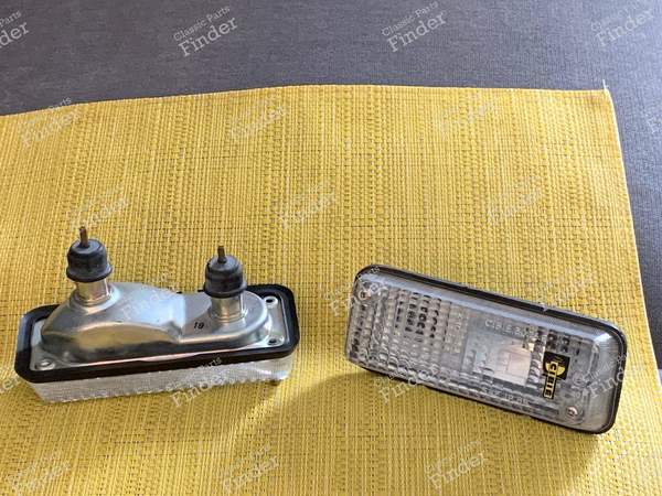 2 Weiße Blinklichter / Nachtlichter - RENAULT 12 / Virage (R12) - 3076E- 1
