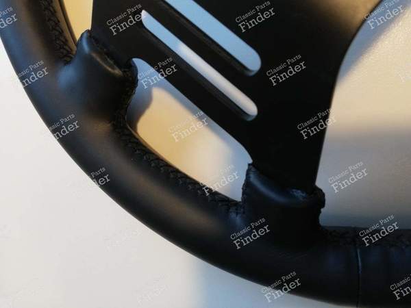 Superb leather sports steering wheel - RENAULT 5 / 7 (R5 / Siete) - 4