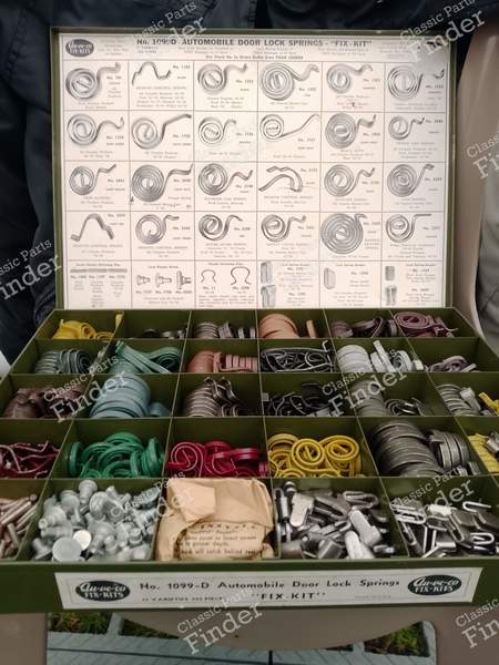 Spring case / Lock and window regulator clips - PACKARD Six Series (115) - Fix-kits No. 099-D- 3