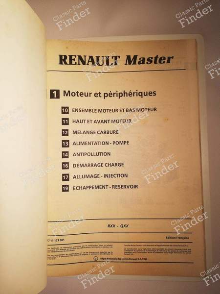 MR 311 - Motor & Peripheriegeräte + Klimaanlage - RENAULT Master - 7711173001 / 7711173004- 2