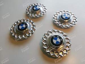 Set of 4 hub caps for BBS rims - BMW 3 (E30) - Equiv. 36132225376- thumb-2