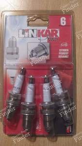 Set of 4 candles with 4 electrodes - Multimarques - CITROËN AX