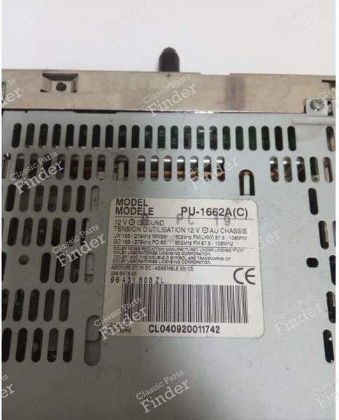 Clarion car radio - PEUGEOT 607 - PU1662-A- 3