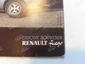 Disc Souvenir lancement de la Fuego - RENAULT Fuego - 2C 108-01.237- thumb-3