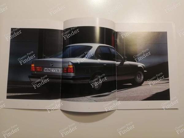 5 Series brochure - BMW 5 (E34) - 011051210- 1