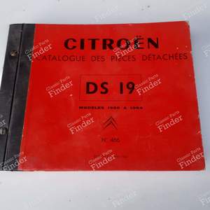 Catalogue des pièces détachées - DS 19 - CITROËN DS / ID