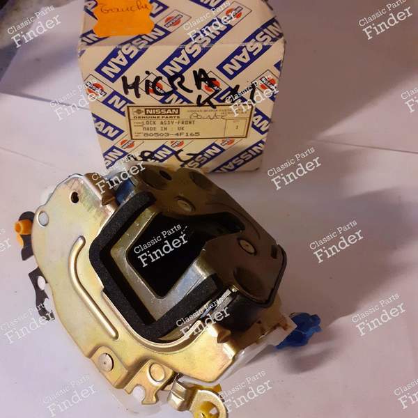 Serrure de porte avant gauche - NISSAN Micra (K11) - 805034F165