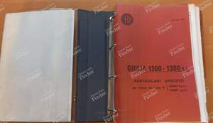 Catalogue Pièces de Rechange Giulia 1300 et dérivés - ALFA ROMEO Giulia - # 005/1041- thumb-1