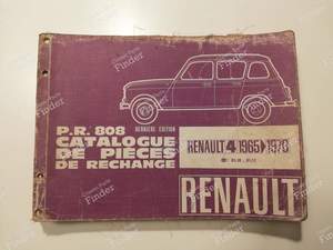 P.R. 808 - Dernière édition pour RENAULT 4 / 3 / F (R4)