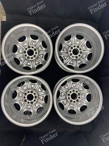 Original Mercedes Eight Holes Alloy Wheels - 7.5Jx16 ET51 - MERCEDES BENZ S (W140) - 1404000902- thumb-6