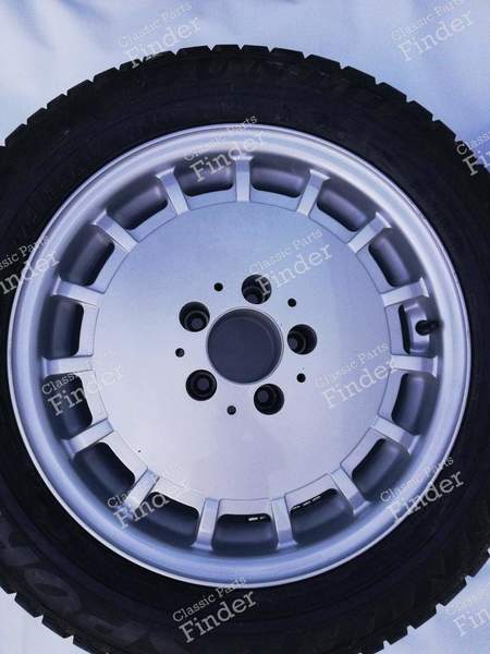 16-inch 'Gullideckel' alloy wheels - MERCEDES BENZ 190 (W201) - 1294000102- 3