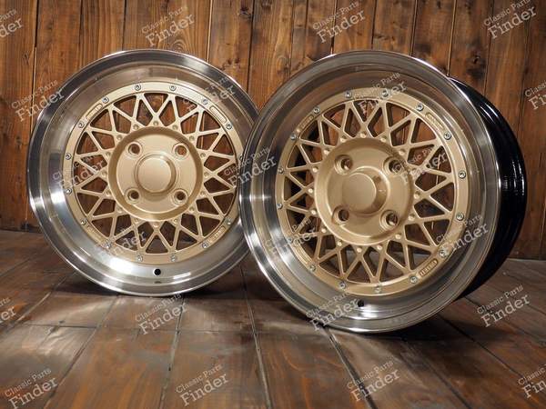 VSS Sport 15 Zoll Leichtmetallfelgen 4x114.3 7Jx15 Split Felgen - Nissan Datsun JDM, Honda - DATSUN 240Z/260Z/280Z - 5