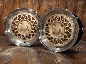 VSS Sport 15 Zoll Leichtmetallfelgen 4x114.3 7Jx15 Split Felgen - Nissan Datsun JDM, Honda - DATSUN 240Z/260Z/280Z - thumb-5