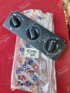 Heating control panel - PEUGEOT 406