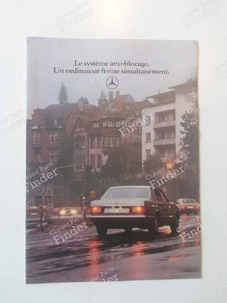 ABS presentation brochure - MERCEDES BENZ S (W126) - 03-00/0281- 0