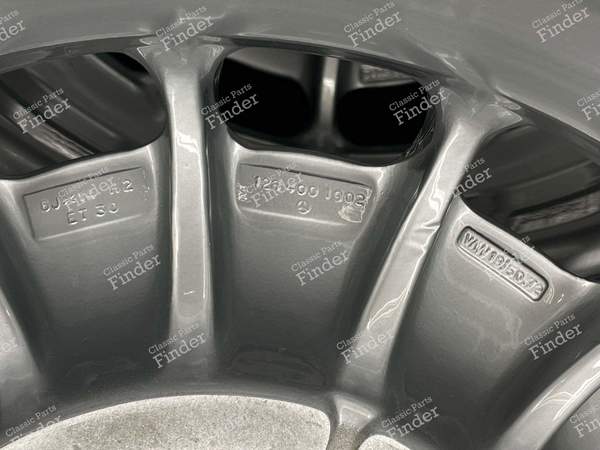 Original Barockräder 'Fuschsfelgen' 6Jx14 ET30 - MERCEDES BENZ S (W126) - 1264001902- 8