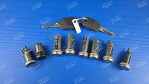 Complete 8-piece lock cylinder set with 2 keys - PEUGEOT Boxer - 4162T6- thumb-3