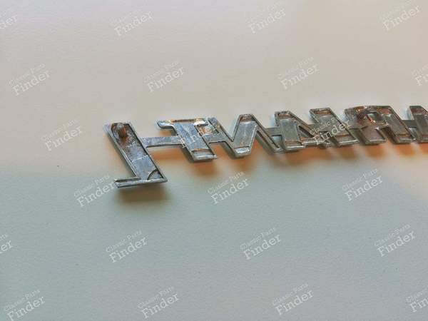 Trunk sign for Variant L - VOLKSWAGEN (VW) 1500 / 1600 (Typ 3) - 361853687G- 5