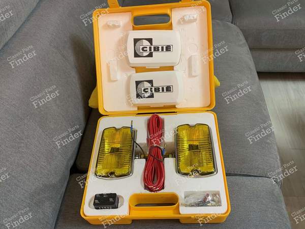 'Cibié 35 Iode' Chrome Fog Light Kit - RENAULT 5 / 7 (R5 / Siete) - SAE 02- 0