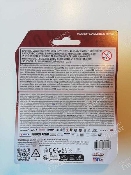 Porsche 911 Carrera - '60 Years Majorette - PORSCHE 911 / 912 (901) - 1