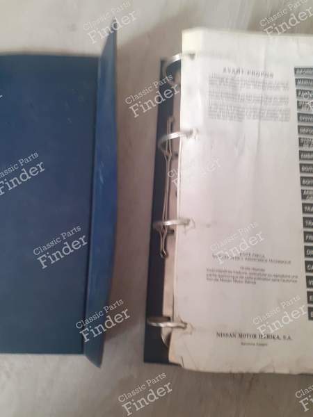 Classeur manuel de réparation Série 260 - DATSUN Patrol - SP494F- 3